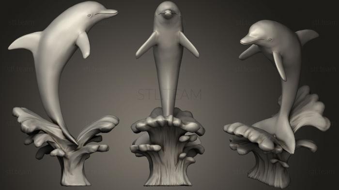 3D model Dolphin (Remix) (STL)